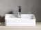 White Friendly Hand Washing Artificial Art Basin for Bathroom