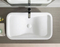 Chaozhou Ceramic Half Round Face Basin Bathroom Sanitary Ware Art Basin