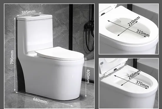 China Manufacturer Sanitary Ware One Piece Toilet Ceramic Water Closet
