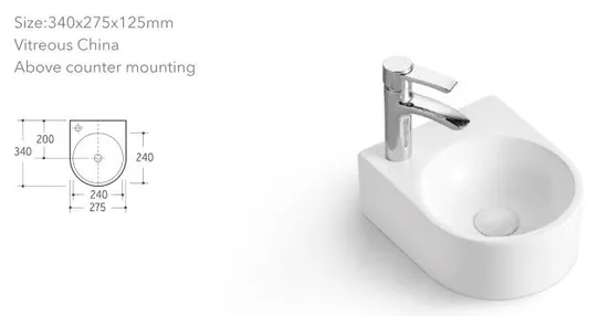 Chaozhou Factory Manual bathroom Sink Set Art Basin