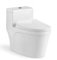 Chaozhou Factory Siphonic S Trap One Piece Toilet with Soft Seat Cover