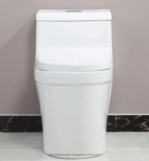 Sanitary Ware Bathroom Ceramic Wc One Piece Toilet Bowl Tornado Flush