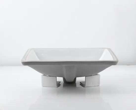 Handmade Under Mount Porcelain Vanity Bowl Bathroom Sink Ceramic