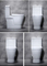Rimless High Quality One Pieces Ceramic Water Closet