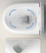 Factory Supply Sanitary Ware White Color Round Water Closet