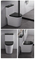 Sanitary Ware Bathroom Closet Small Modern Couple Close Floor Mounted Wc Toilet