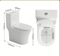 Economical Hotel Bathroom Sanitary Ware Wc Siphonic One-Piece Water Closet