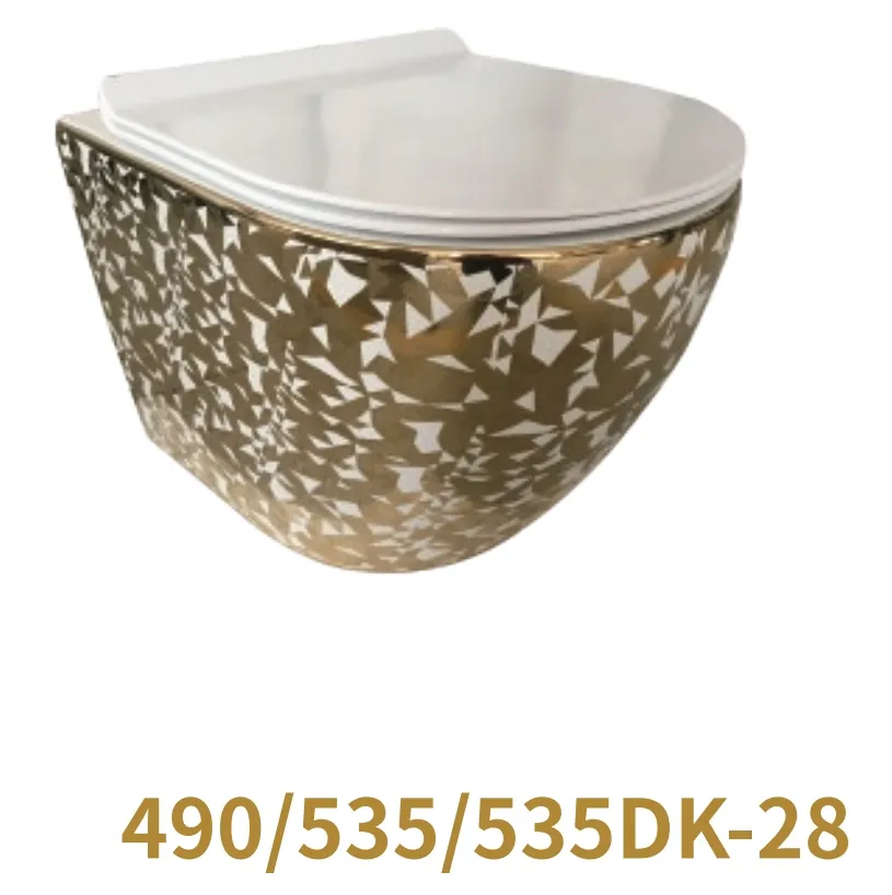 Bathroom Color Popular Wc Ceramica Wall Hung Mounted Toilet