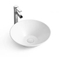 Bathroom Sinks Solid Surface Stone White Color Sanitary Wares Vanity Wash Basin