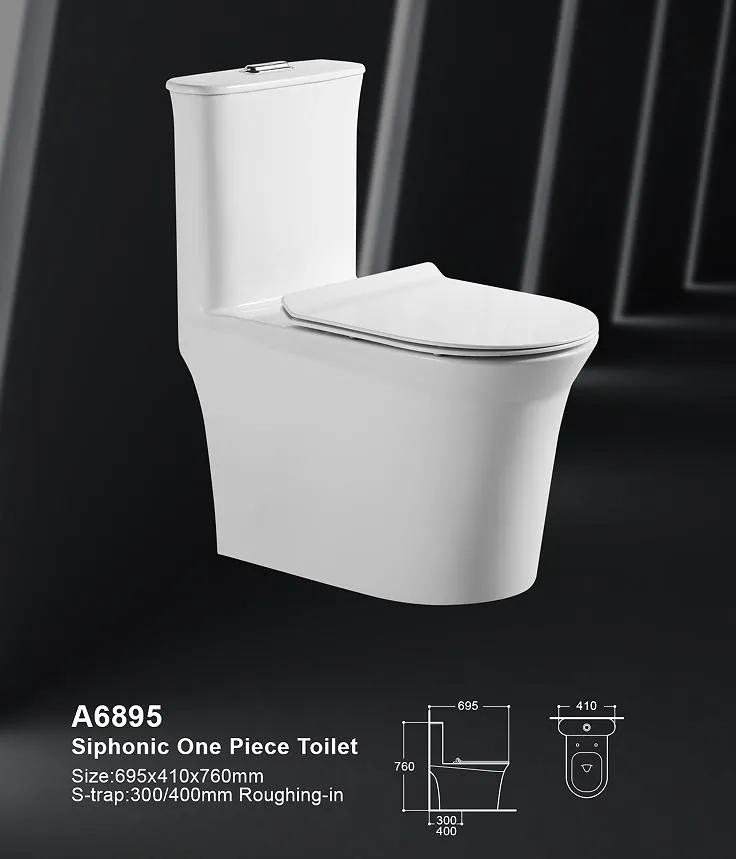 China Wholesale Sanitary Ware Water Closet Toilet Bowl Western One-Piece Ceramic Toilet