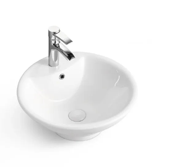Wholesale White Art Basin Sink Ceramic Washing Basin for Bathroom