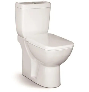 Ceramic Two Piece Toilet Square Shape Sanitary Ware Bathroom Toilets Closet