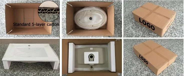 Wc Bathroom The Latest Design Ceramic Multi-Color Sanitaryware Sink Art Basin