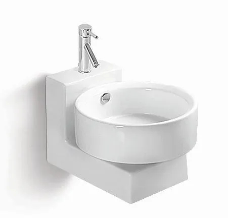 Manufacuturer Wholesale Ceramic Marble Pattern Above Counter Mounting Oval Art Basin