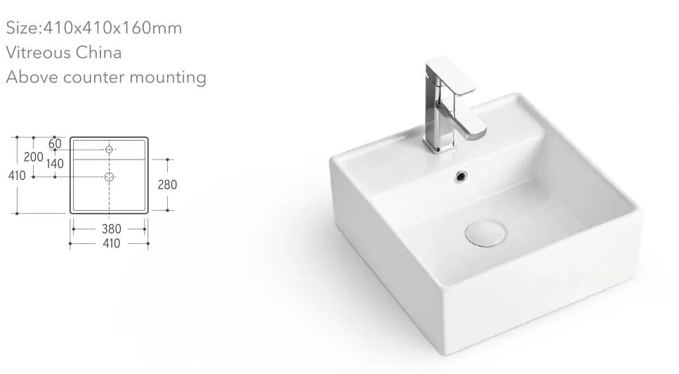 Bathroom Sanitary Ware Modern Fashion Sink White Basin Fashion Art Wash Basin