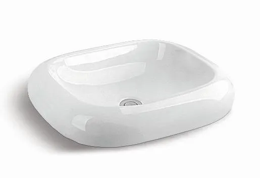 New Design Nordic Style Ceramic Marble Pattern Art Basin Sink