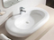 Chaozhou Ceramic Half Round Face Basin Bathroom Sanitary Ware Art Basin