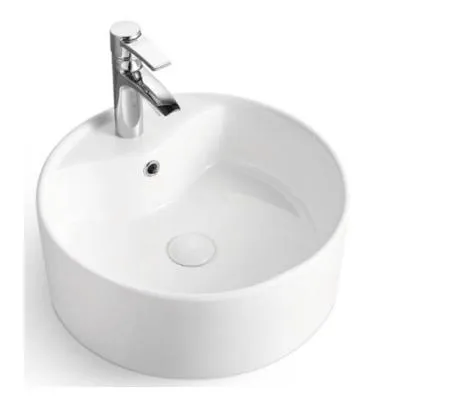 Small Solid Surface Resin Stone Sink Bathroom Vanity Wash Basin