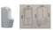 Good Quality Wall Mounted Urinal for Men Bathroom Adult Urinal Bowl Small Size Ceramic Urinal