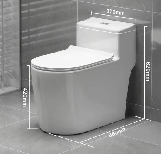 Africa Nigeria Hot Sales One Piece Toilet