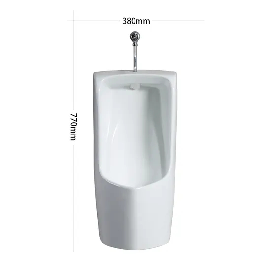 Wc Male Urinal Floor Standing AC or DC Sensor Wall Ceramic Urinal
