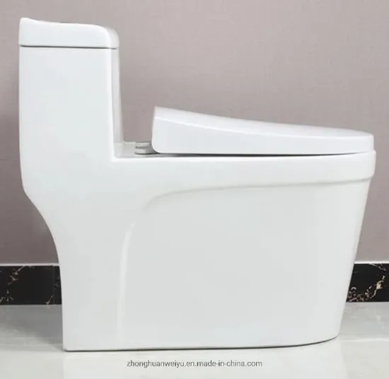 Sanitary Ware Bathroom Ceramic Wc One Piece Toilet Bowl Tornado Flush