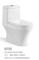Big Size Water Saving One Piece Toilet with Slow Down Seat Cover