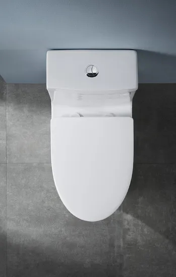 High Grade Sanitary Ware Ceramic Siphon Flushing One Piece Toilet Bowl