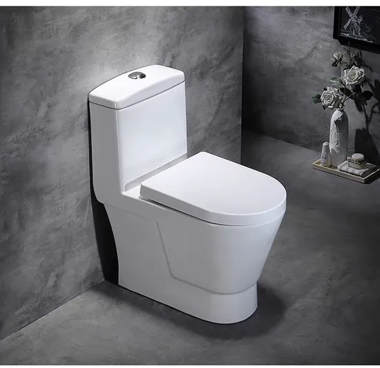 Siphonic Flush S Trap Toilet Sanitary Ware One Piece Toilet