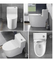 Factory Supply Sanitary Ware White Color Round Water Closet