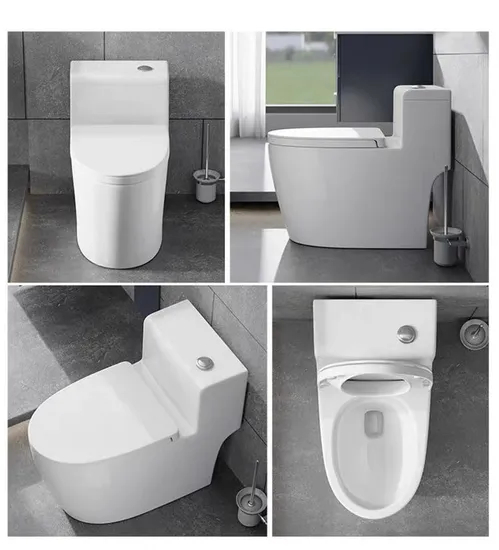 Factory Supply Sanitary Ware White Color Round Water Closet
