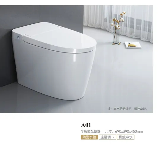 High Quality Auto Washing Latest Design Eco-Friendly Electronic Smart Toilet