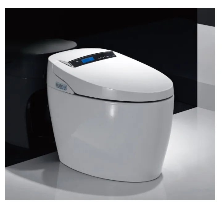 Flushing Oval Shape Porcelain Ceramic Bathroom One Piece Wc Toilet