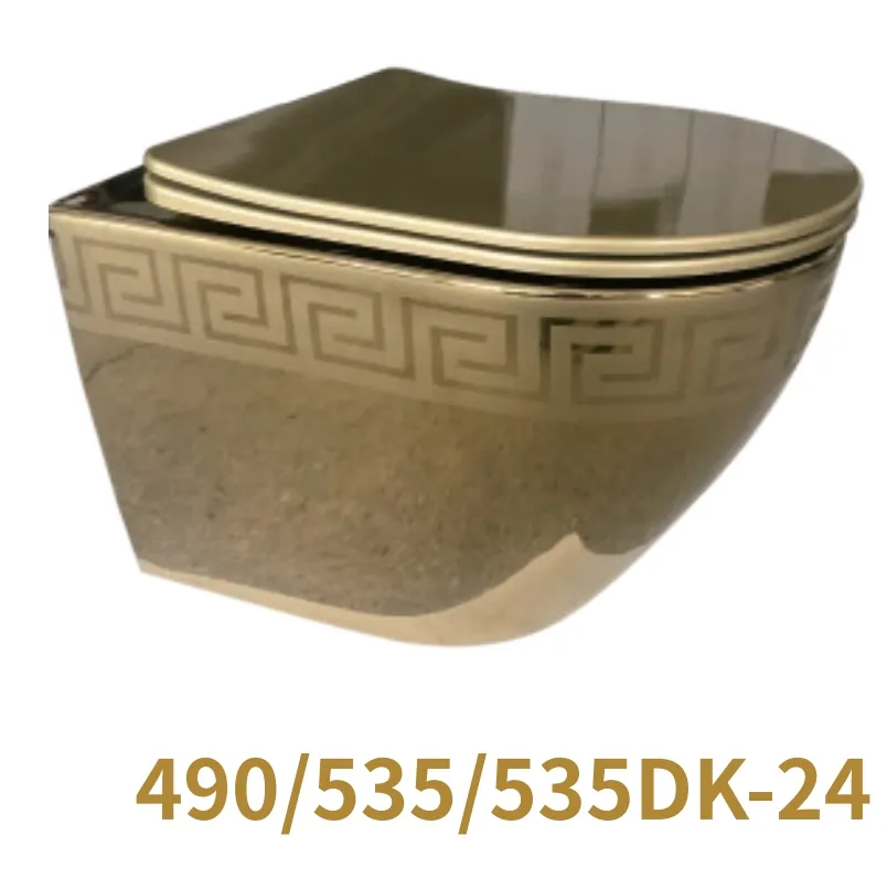 Sanitary Ware Water Toilet Soft Seat Wall Hung Luxury Toilet