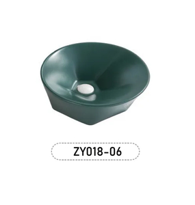 Factory Color Basin Bathroom Ceramic Hand Wash Art Basin