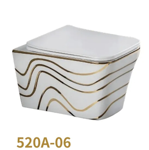 Bathroom Ceramic Wall Mounted Washdown Wall-Hung Toilet