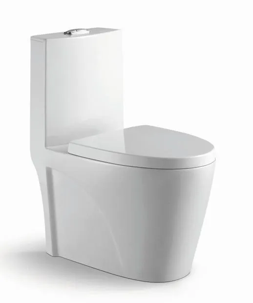 Popular Style Floor Mounted Bathroom Closestool Washdown One Piece Toilet