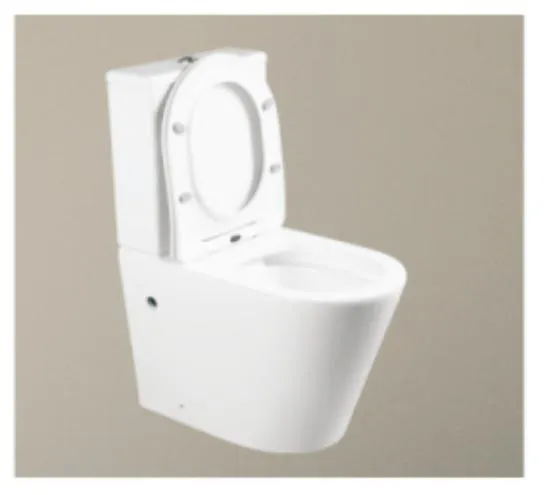 Sanitary Ware Wall Faced Watermark Toilet with Cover Seat