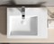 Art Design Solid Surface Bathroom Pedestal Wash Basin Art Sink