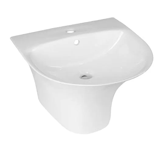 Manfaucturer Cheap Price 2023 New White Marble Design Ceramic Wash Basin