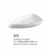 China Wholesale Art Round Counter Top Porcelain Small Sink Sanitary Ware