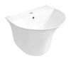 Glazed Surface with Pedestalsanitary Ware Bathroom Basin Ceramic Wash Basin