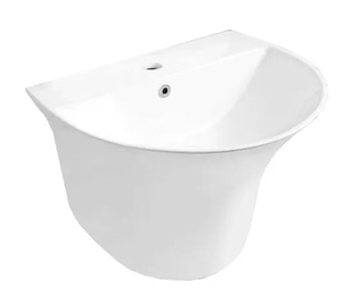 Glazed Surface with Pedestalsanitary Ware Bathroom Basin Ceramic Wash Basin