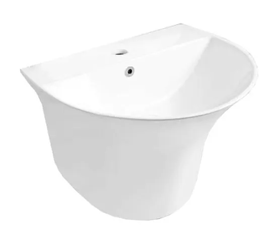 Glazed Surface with Pedestalsanitary Ware Bathroom Basin Ceramic Wash Basin