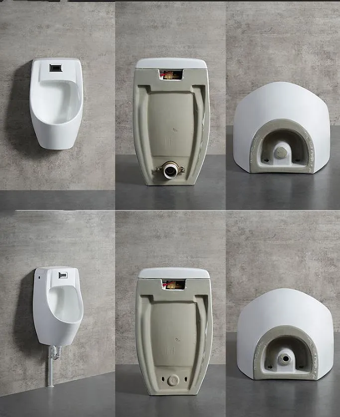 High Quality Gravity Cleaning Bathroom White Ceramic Wall Hung Men Urinal