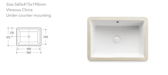 Cheap New Product High Quality Matt White Ceramics Art Countertop Basin
