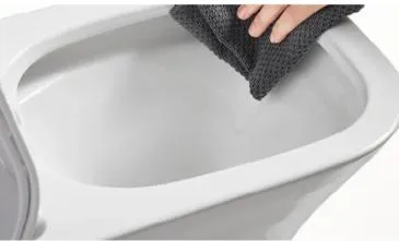 Chaozhou Factory Siphonic S Trap One Piece Toilet with Soft Seat Cover