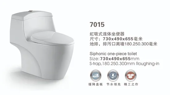 Bathroom Ceramics One Piece Toilet / Wc / Water Closet