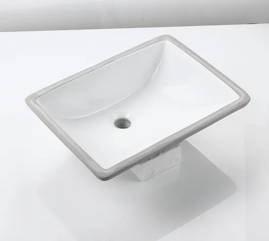 Handmade Under Mount Porcelain Vanity Bowl Bathroom Sink Ceramic