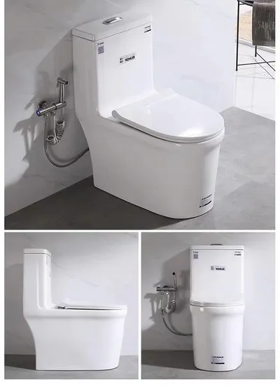 Sanitary Ware Toilet Ceramic Toilet Bowl Siphonic One Piece